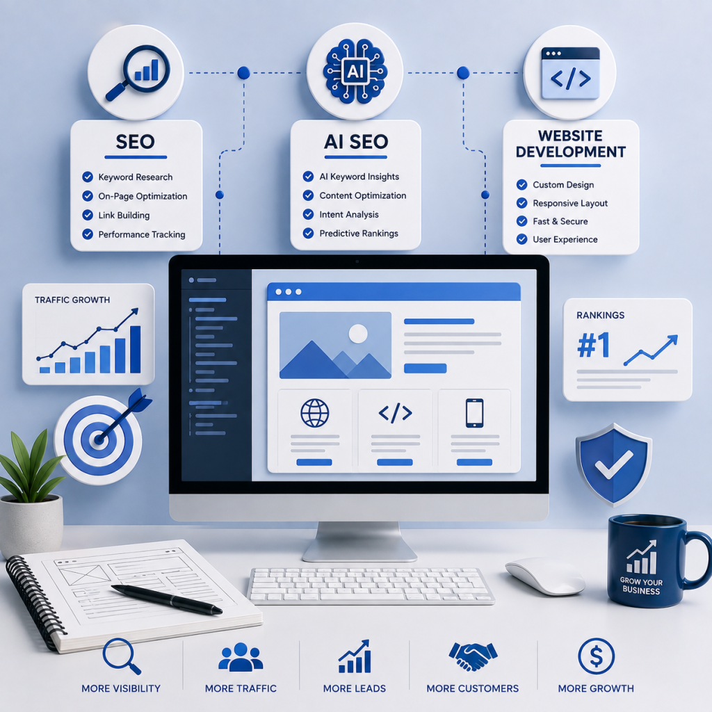 SEO, AI SEO & Website Development SEO, AI SEO & Website Development
